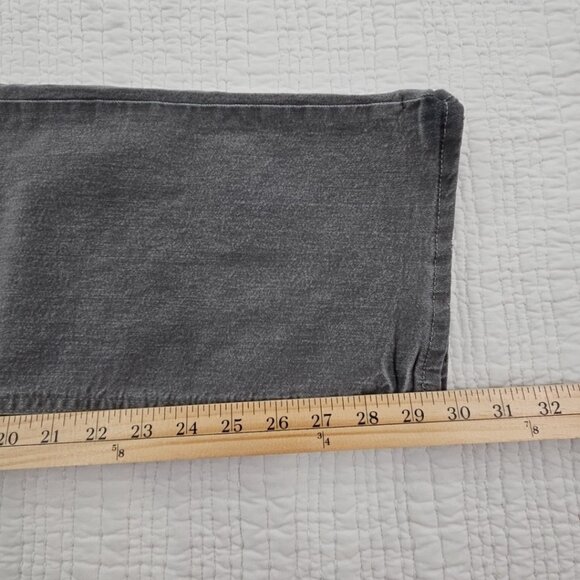 Buffalo David Bitton Straight Six Jeans Men's 34x30 Washed Gray NWT Stretch NEW - Picture 7 of 16